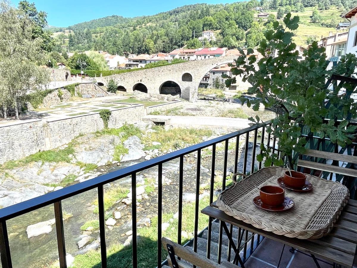 Apartamento Colgante Al Rio Con Vistas Al Puente كامبروذون المظهر الخارجي الصورة